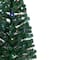 4ft. Pre-Lit Fiber Optic Artificial Potted Christmas Tree, Multicolor LED Lights